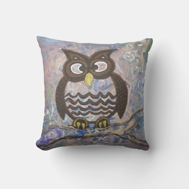 Owl Whisperer Pillow Kussen (Voorkant)