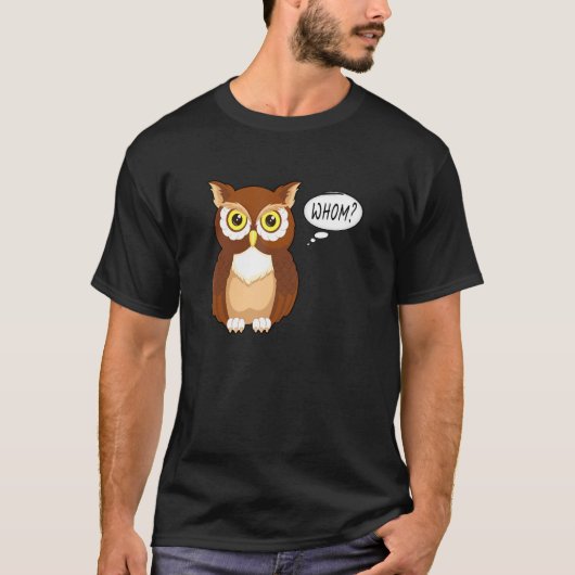 Owl Whom T-shirt (Voorkant)