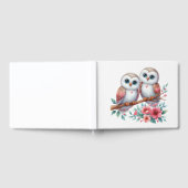 Owl Woodland Boho Rustic Country Wedding Gastenboek (Volledig)