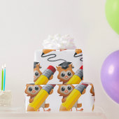 Owl Writing Cadeaupapier