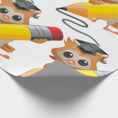 Owl Writing Cadeaupapier