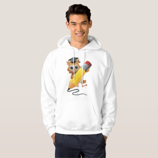 Owl Writing Hoodie (Voorkant volledig)