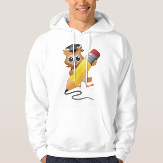 Owl Writing Hoodie (Voorkant)