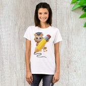 Owl Writing T-shirt