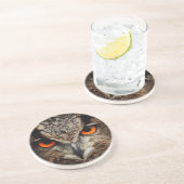 Owl Zandsteen Onderzetter (Zijkant)