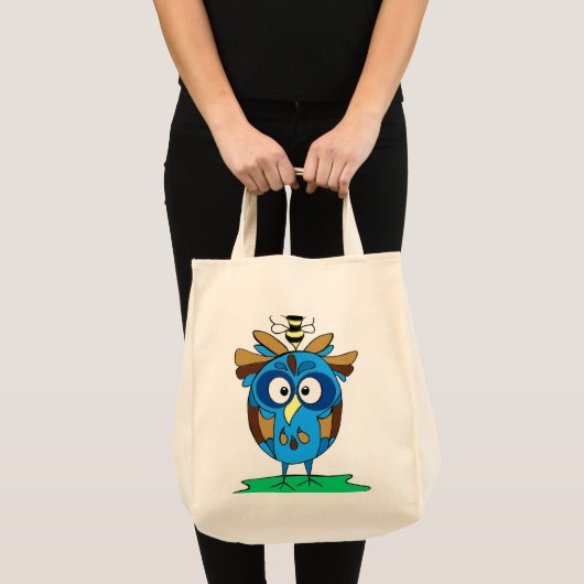 Owl Zap Tote Bag (Voorkant (product))