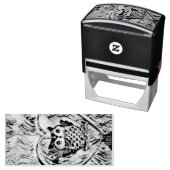 Owl Zelfinktende Stempel (In situ)