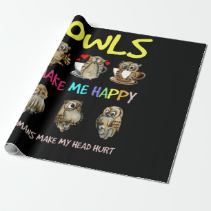 Owl zorg dat ik blij ben met de mensen die mijn ho cadeaupapier
