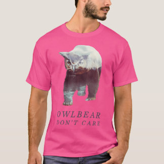 Owlbear kan het niet schelen t-shirt