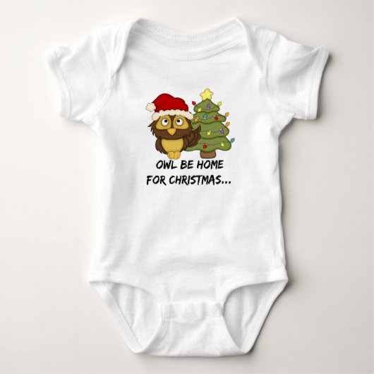 OwlBeHome4Kerstmis T-shirt (Voorkant)