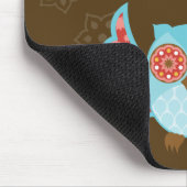 OwlBoheme Blu Mousepad Muismat (Hoek)