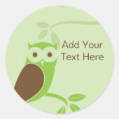 Owlet Tree Sticker (Voorkant)