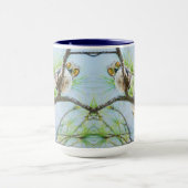 Owlets Baby Owls Wildlife Natuur Mok (Midden)