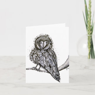 Owlfully Leuke Notecard Kaart