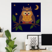 Owlie Poster (Thuiskantoor)