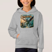 Owligator Illustration – Owl Alligator Funny Scary (Voorkant)