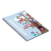 Owlish Trens notebook Notitieboek (Rechterzijde)