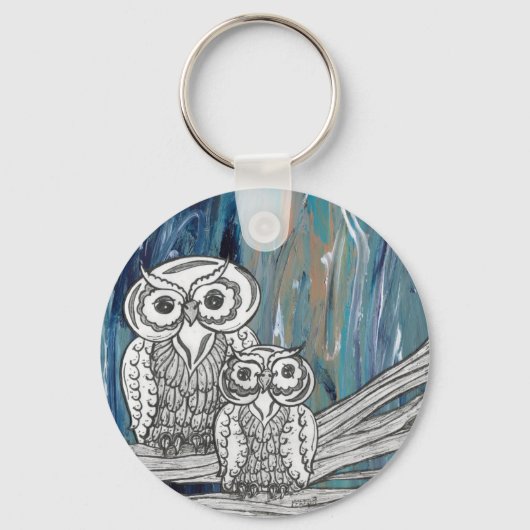 Owls1 sleutelhanger (Voorkant)