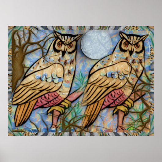 Owls2 Poster (Voorkant)
