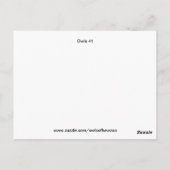 Owls 41 Postcard Briefkaart (Achterkant)