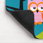 owls 4 Mousepad Muismat (Hoek)