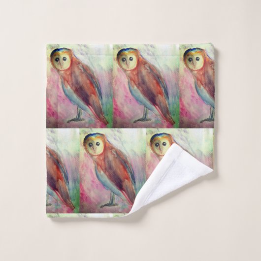 Owls bad handdoek (Wasdoekje)