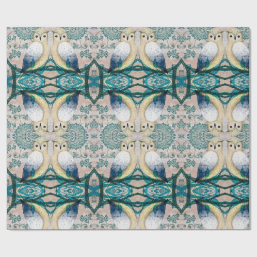 OWLS BIRDS CADEAUPAPIER (Vlak)