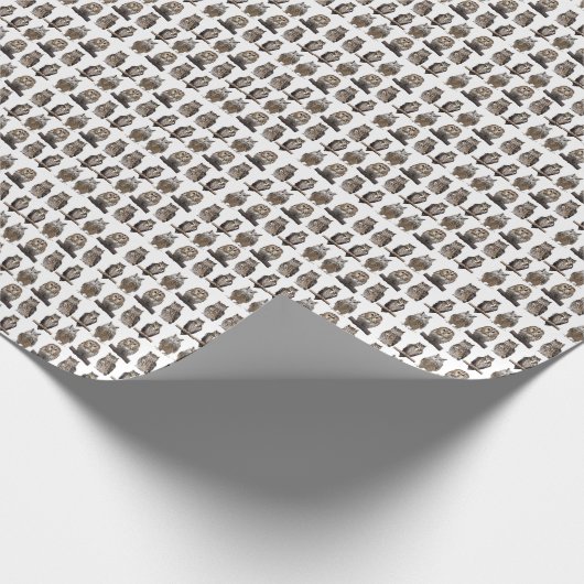 Owls Cadeaupapier (Hoek)