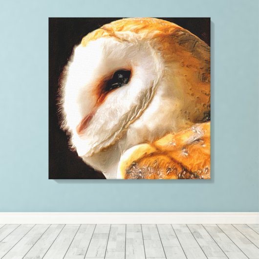 OWLS CANVAS AFDRUK (Insitu (Houten vloer))