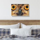 Owls Eyes Canvas Afdruk (Insitu (Slaapkamer))
