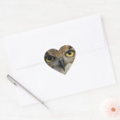 Owls Eyes Hart Sticker (Envelop)