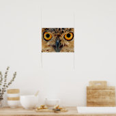 Owls Eyes Poster (Keuken)