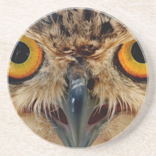 Owls Eyes Zandsteen Onderzetter (Voorkant)