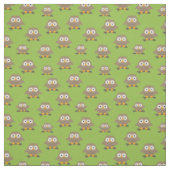 Owls Fabric Stof (Swatch)