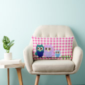 Owls Family American Mojo Pillow Kussen (Stoel)