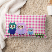 Owls Family American Mojo Pillow Kussen (Deken)