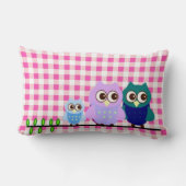 Owls Family American Mojo Pillow Kussen (Achterkant)