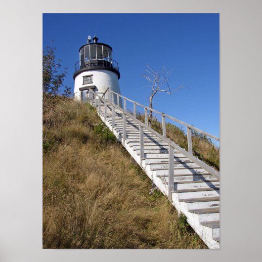 Owl's Head Lighthouse, Maine Poster (Voorkant)