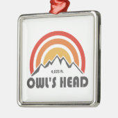 Owl's Head New Hampshire Metalen Ornament (Links)