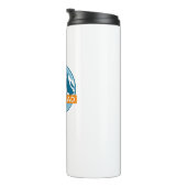 Owl's Head New Hampshire Stars Moon Thermosbeker (Geroteerd rechts)