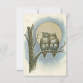  owls illustratie bedankkaart (Voorkant)
