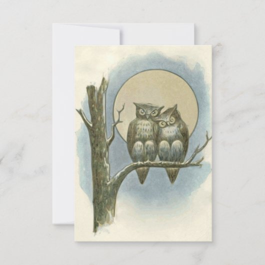  owls illustratie bedankkaart (Voorkant)