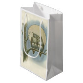  owls illustratie klein cadeauzakje (Voorkant Gekanteld)