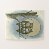  owls illustratie legpuzzel (Horizontaal)