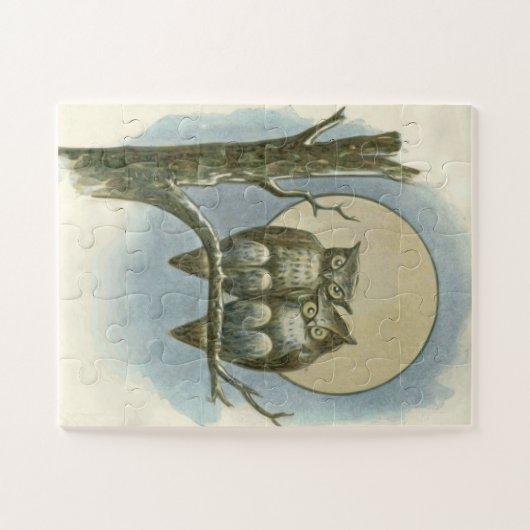  owls illustratie legpuzzel (Horizontaal)