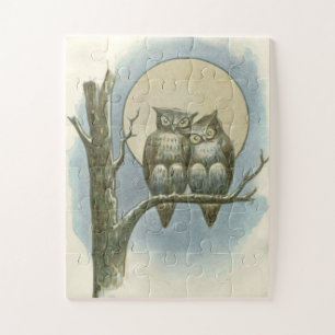  owls illustratie legpuzzel
