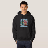Owls in Love Cute Winter for Valentine's Day Hoodie (Voorkant volledig)