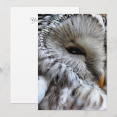OWLS-INVITATIE (Voorkant / Achterkant)