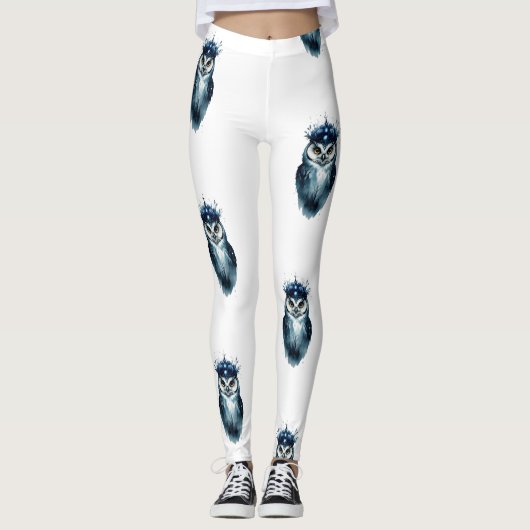 owls leggings (Voorkant)