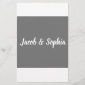 OWLS LOVE, BRIDE & GROOM TRIVIA SHOWER GAME KAART (Achterkant)